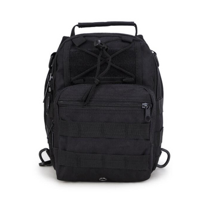Men's Tactical Sling Backpack Molle Travel Chest Pack Water Resistant Outdoor Hiking Bag