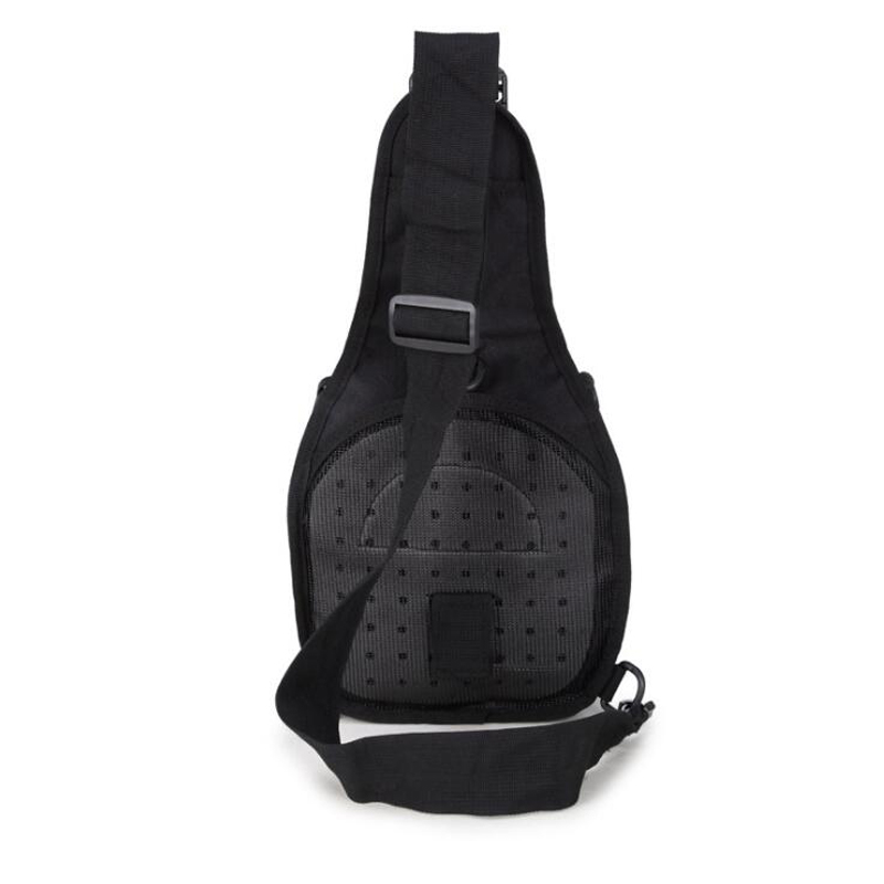 Men's Tactical Sling Backpack Molle Travel Chest Pack Water Resistant Outdoor Hiking Bag