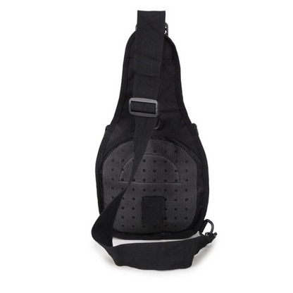 Men's Tactical Sling Backpack Molle Travel Chest Pack Water Resistant Outdoor Hiking Bag