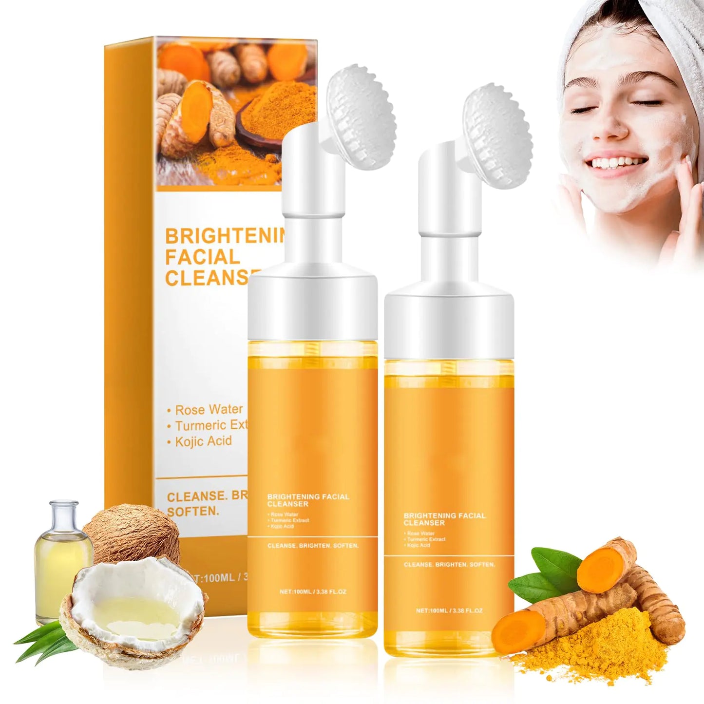 Silvercell Turmeric Foaming Face Wash