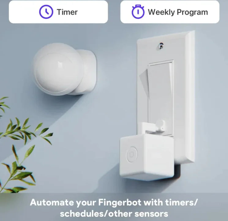 Smart Bluetooth Button Pusher Robot with App & Voice Control