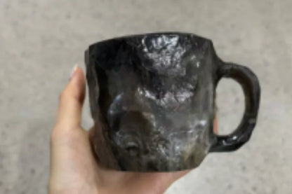 400ml Resin Crystal-Style Coffee Mug with Handle