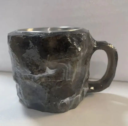 400ml Resin Crystal-Style Coffee Mug with Handle