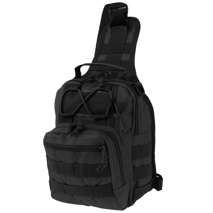 Men's Tactical Sling Backpack Molle Travel Chest Pack Water Resistant Outdoor Hiking Bag